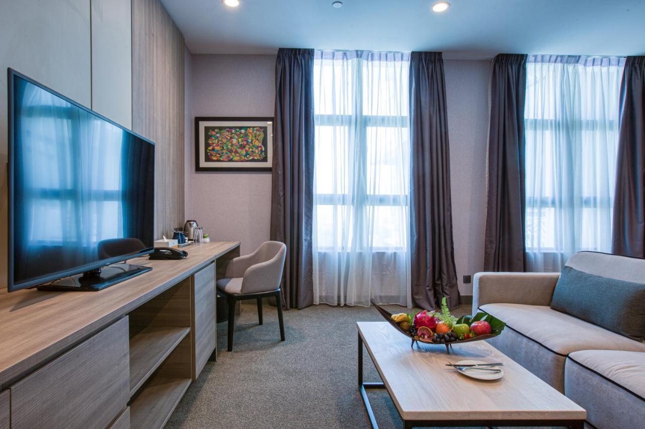 Mercure Living Putrajaya Exterior photo A living room in a serviced apartment in Moscow, Russia